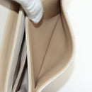 CHANEL Matelasse Shoulder Bag Leather 2way Ivory Gold Silver CC Auth 189588SAV-28
