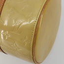 LOUIS VUITTON Monogram Vernis Bedford Hand Bag Beige M91006 LV Auth 189591-11