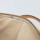 LOUIS VUITTON Monogram Vernis Bedford Hand Bag Beige M91006 LV Auth 189591-16