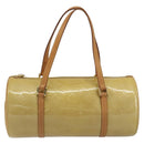 LOUIS VUITTON Monogram Vernis Bedford Hand Bag Beige M91006 LV Auth 189591-2
