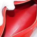 LOUIS VUITTON Monogram Vernis Bedford Hand Bag Rouge M91328 LV Auth 189592A-11