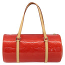 LOUIS VUITTON Monogram Vernis Bedford Hand Bag Rouge M91328 LV Auth 189592A-2