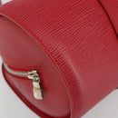 LOUIS VUITTON Epi Soufflot Hand Bag Red M52227 LV Auth 189593V-14