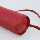 LOUIS VUITTON Epi Soufflot Pouch Accessory Pouch Red LV Auth 189594-16