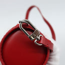 LOUIS VUITTON Epi Soufflot Pouch Accessory Pouch Red LV Auth 189594-18