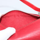 LOUIS VUITTON Epi Soufflot Pouch Accessory Pouch Red LV Auth 189594-10