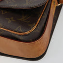 LOUIS VUITTON Monogram Cartouchiere MM Shoulder Bag M51253 LV Auth 189597-8