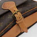 LOUIS VUITTON Monogram Cartouchiere MM Shoulder Bag M51253 LV Auth 189597-9