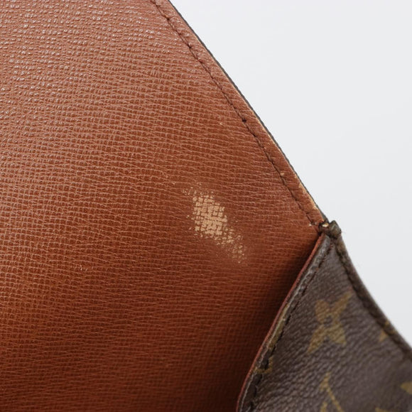 LOUIS VUITTON Monogram Cartouchiere MM Shoulder Bag M51253 LV Auth 189597