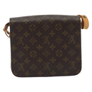 LOUIS VUITTON Monogram Cartouchiere MM Shoulder Bag M51253 LV Auth 189597-2