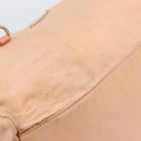 PRADA Hand Bag Nylon Pink Silver Auth 189599-9