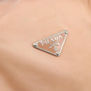 PRADA Hand Bag Nylon Pink Silver Auth 189599-19