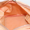 PRADA Hand Bag Nylon Pink Silver Auth 189599-21