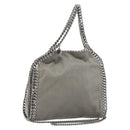 Stella MacCartney Falabella Chain Bag Polyester 2way Gray 371223 Auth 189600A-1