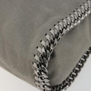 Stella MacCartney Falabella Chain Bag Polyester 2way Gray 371223 Auth 189600A-12