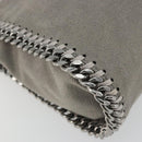 Stella MacCartney Falabella Chain Bag Polyester 2way Gray 371223 Auth 189600A-13