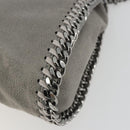 Stella MacCartney Falabella Chain Bag Polyester 2way Gray 371223 Auth 189600A-14