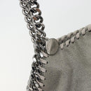 Stella MacCartney Falabella Chain Bag Polyester 2way Gray 371223 Auth 189600A-16