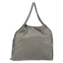 Stella MacCartney Falabella Chain Bag Polyester 2way Gray 371223 Auth 189600A-2
