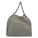 Stella MacCartney Falabella Chain Bag Polyester 2way Gray 371223 Auth 189600A-3