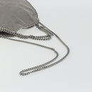 Stella MacCartney Falabella Chain Bag Polyester 2way Gray 371223 Auth 189600A-9