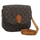 LOUIS VUITTON Monogram Saint Cloud GM Shoulder Bag M51242 LV Auth 189602-1
