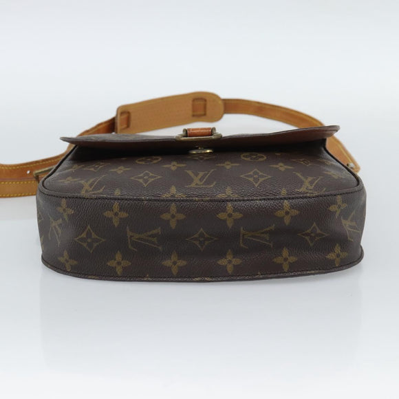 LOUIS VUITTON Monogram Saint Cloud GM Shoulder Bag M51242 LV Auth 189602