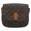 LOUIS VUITTON Monogram Saint Cloud GM Shoulder Bag M51242 LV Auth 189602-13
