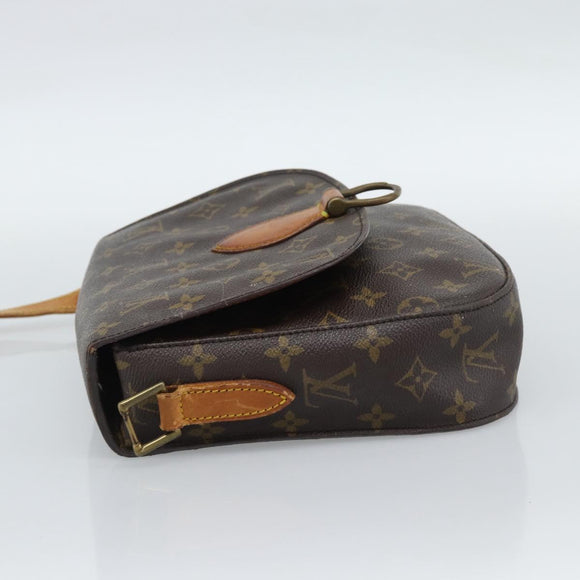 LOUIS VUITTON Monogram Saint Cloud GM Shoulder Bag M51242 LV Auth 189602