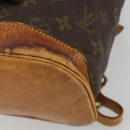 LOUIS VUITTON Monogram Montsouris GM Backpack M51135 LV Auth 189603-12