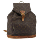LOUIS VUITTON Monogram Montsouris GM Backpack M51135 LV Auth 189603-2