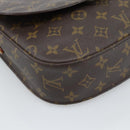 LOUIS VUITTON Monogram Saint Cloud GM Shoulder Bag M51242 LV Auth 189606-15