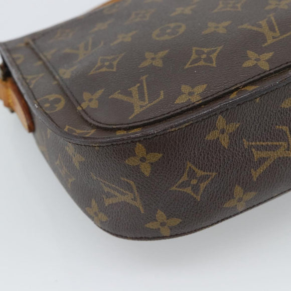 LOUIS VUITTON Monogram Saint Cloud GM Shoulder Bag M51242 LV Auth 189606