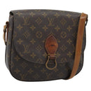 LOUIS VUITTON Monogram Saint Cloud GM Shoulder Bag M51242 LV Auth 189606-1