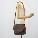LOUIS VUITTON Monogram Saint Cloud GM Shoulder Bag M51242 LV Auth 189606-26