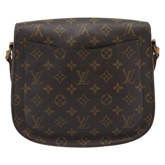 LOUIS VUITTON Monogram Saint Cloud GM Shoulder Bag M51242 LV Auth 189606