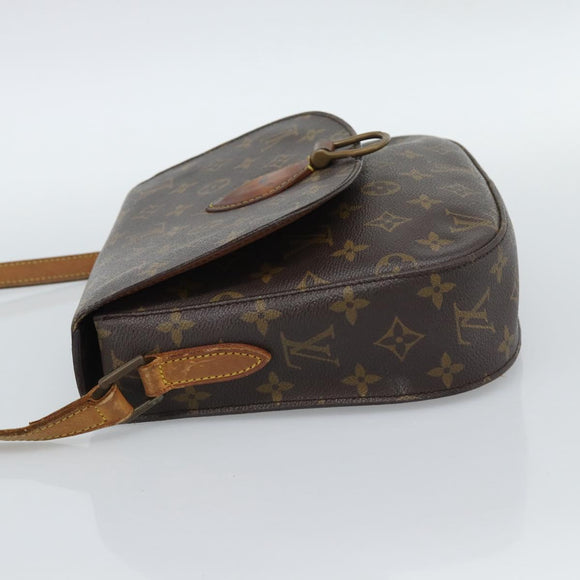 LOUIS VUITTON Monogram Saint Cloud GM Shoulder Bag M51242 LV Auth 189606