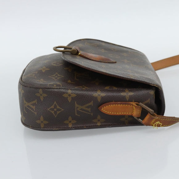 LOUIS VUITTON Monogram Saint Cloud GM Shoulder Bag M51242 LV Auth 189606