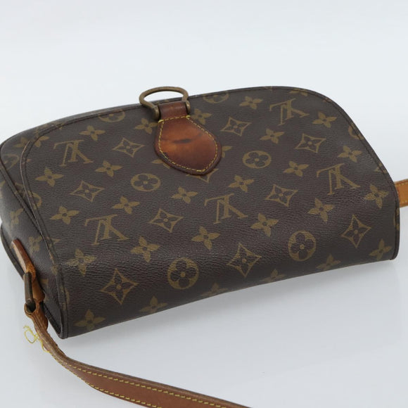 LOUIS VUITTON Monogram Saint Cloud GM Shoulder Bag M51242 LV Auth 189606