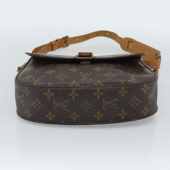 LOUIS VUITTON Monogram Saint Cloud GM Shoulder Bag M51242 LV Auth 189606
