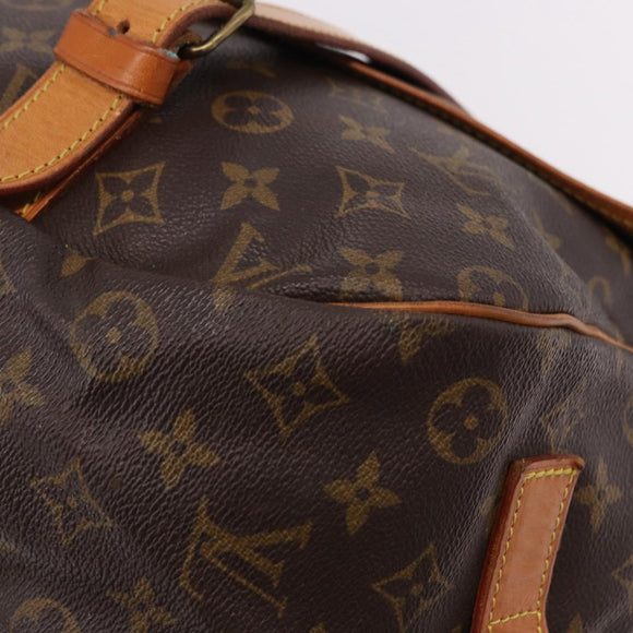 LOUIS VUITTON Monogram Saumur 43 Shoulder Bag M42252 LV Auth 189607