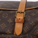 LOUIS VUITTON Monogram Saumur 43 Shoulder Bag M42252 LV Auth 189607-20