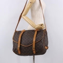 LOUIS VUITTON Monogram Saumur 43 Shoulder Bag M42252 LV Auth 189607-31