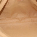 Burberrys Nova Check Hand Bag PVC 2way Blue Gold Auth 189609-12