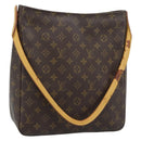 LOUIS VUITTON Monogram Looping GM Shoulder Bag M51145 LV Auth 189611-1
