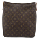 LOUIS VUITTON Monogram Looping GM Shoulder Bag M51145 LV Auth 189611-13