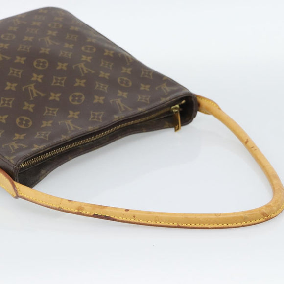 LOUIS VUITTON Monogram Looping GM Shoulder Bag M51145 LV Auth 189611