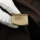 GUCCI GG Crystal Tote Bag Coated Canvas Beige 189669 Auth 189612-19