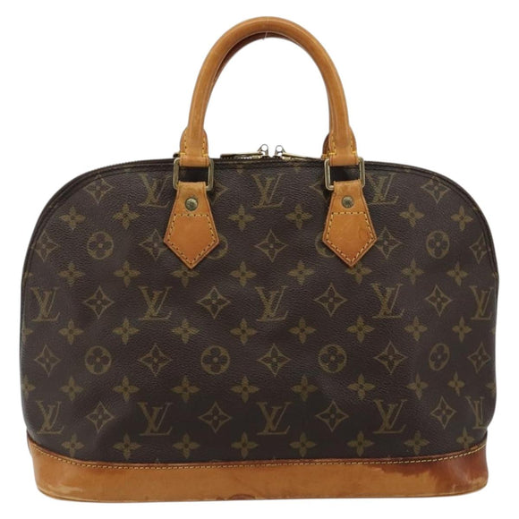 LOUIS VUITTON Monogram Alma Hand Bag M51130 LV Auth 189618