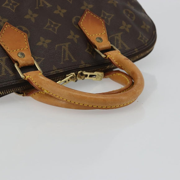 LOUIS VUITTON Monogram Alma Hand Bag M51130 LV Auth 189618